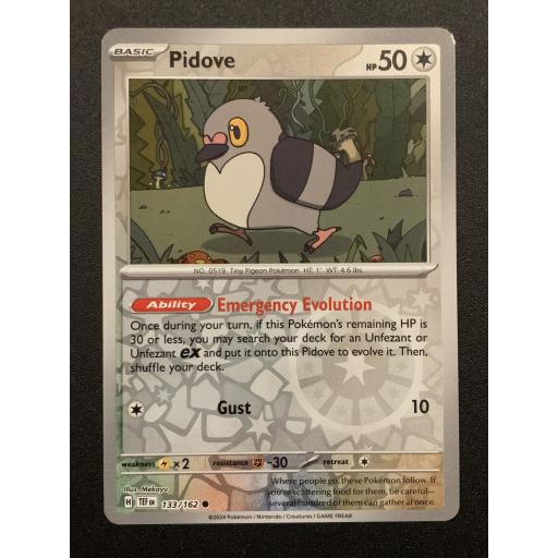 Pidove | 133/162 | Reverse Holo