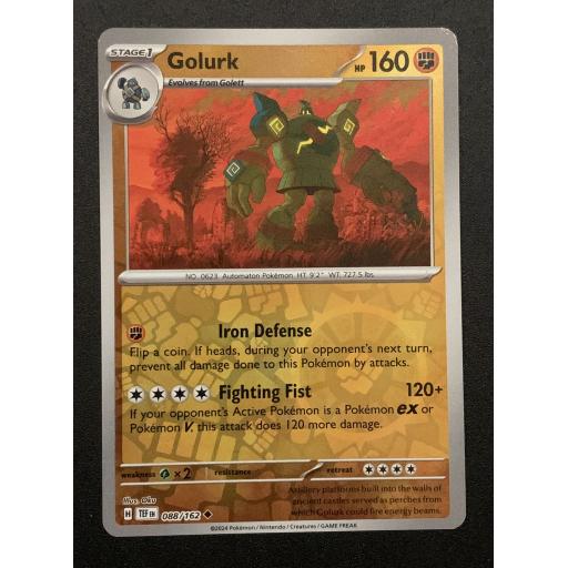 Golurk | 088/162 | Reverse Holo