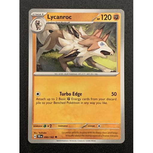 Lycanroc | 090/162 | Uncommon