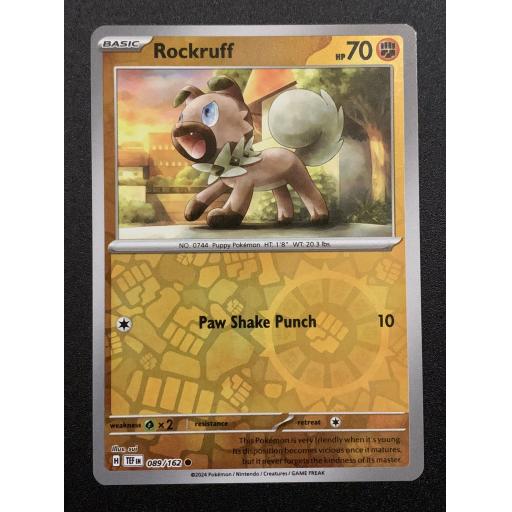 Rockruff | 089/162 | Reverse Holo