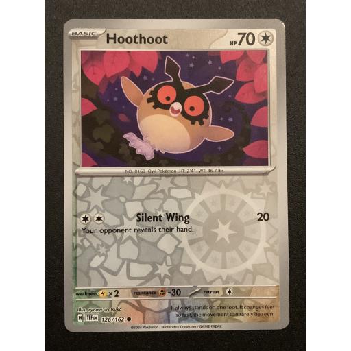 Hoothoot | 126/'162 | Reverse Holo