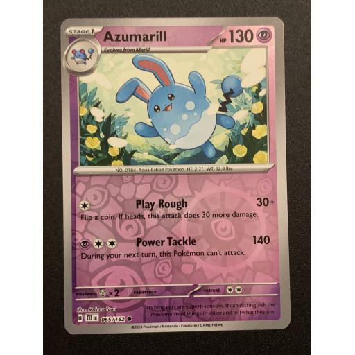 Azumarill | 065/162 | Reverse Holo