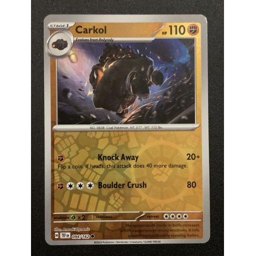 Carkol | 094/162 | Reverse Holo