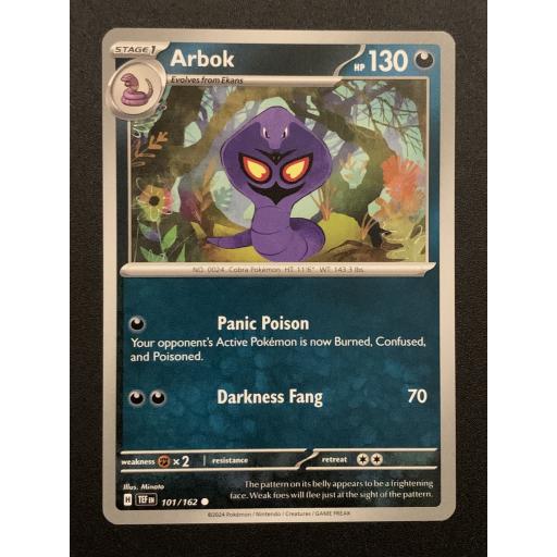 Arbok | 101/162 | Common