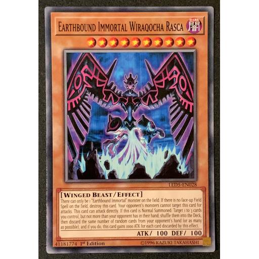 Earthbound Immortal Wiraqocha Rasca | LED5-EN028 | Common | 1st Edition