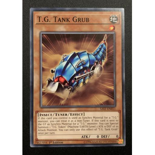 T.G. Tank Grub | SAST-EN011 | Common | 1st Edition