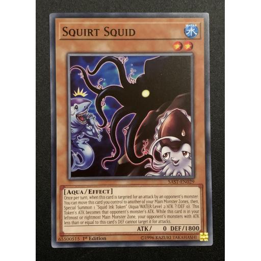 Squirt Squid | SAST-EN029 | Common | 1st Edition