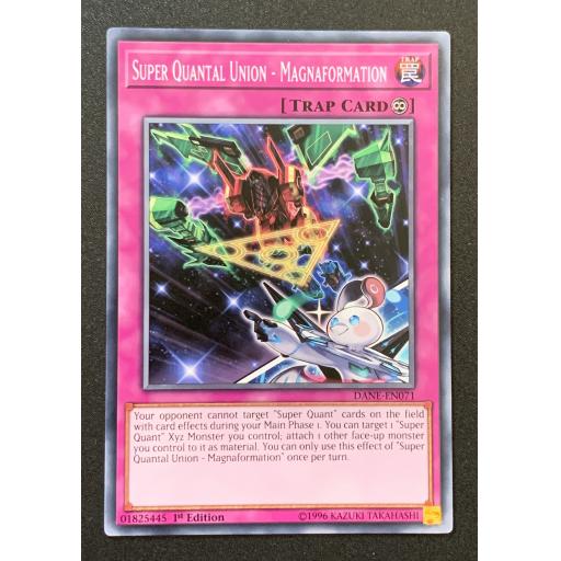 Super Quantal Union - Magnaformation | DANE-EN071 | Common | 1st Edition