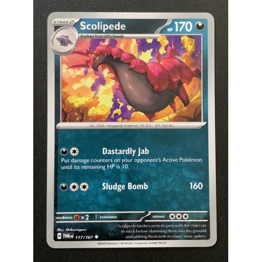 Scolipede | 117/167 | Uncommon