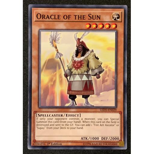 Oracle of the Sun | LED5-EN029 | Common | 1st Edition