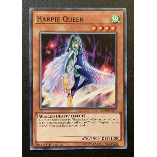 Harpie Queen | LED4-EN007 | Common | 1st Edition