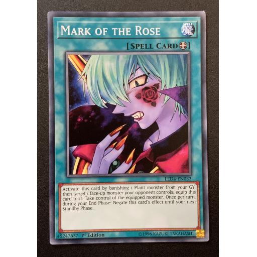 Mark of the Rose | LED4-EN033 | Common | 1st Edition