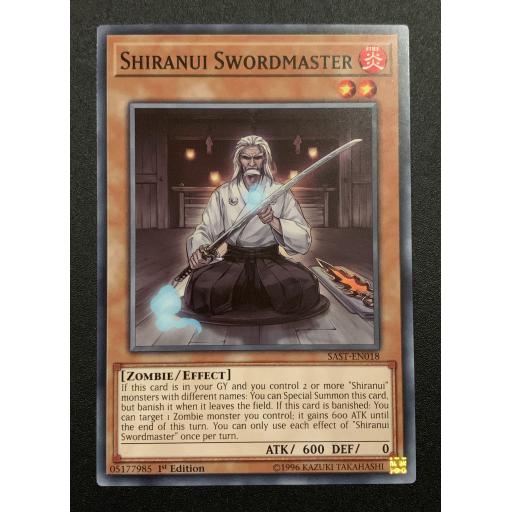 Shiranui Swordmaster | SAST-EN018 | Common | 1st Edition