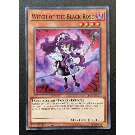Witch of the Black Rose | LED4-EN030 | Common | 1st Edition