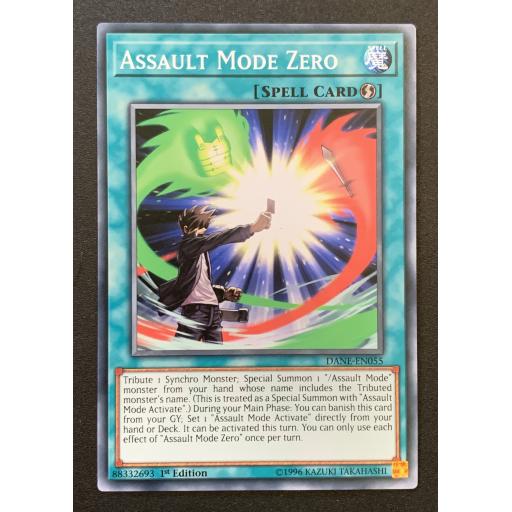 Assault Mode Zero | DANE-EN055 | Common | 1st Edition