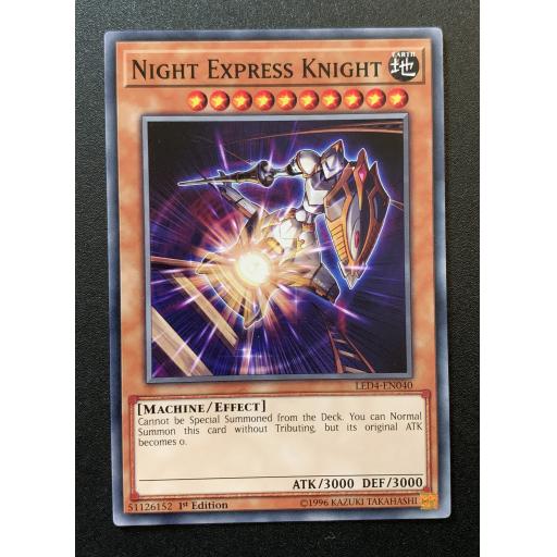 Night Express Knight | LED4-EN040 | Common | 1st Edition
