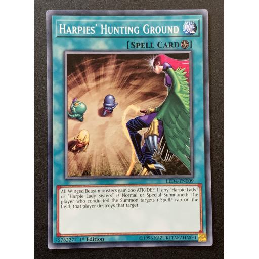Harpies' Hunting Ground | LED4-EN009 | Common | 1st Edition