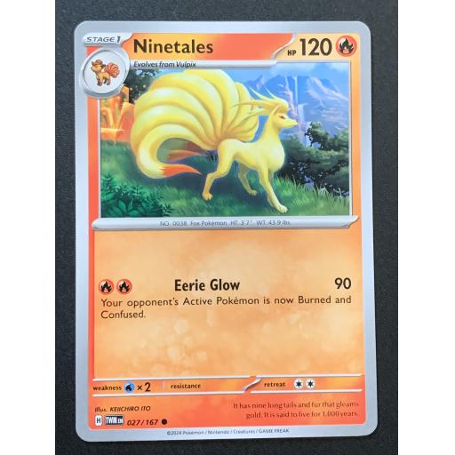 Ninetales | 027/167 | Common