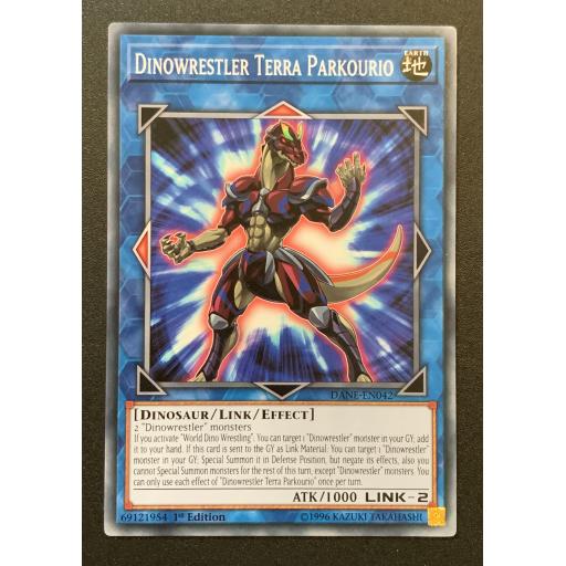 Dinowrestler Terra Parkourio | DANE-EN042 | Common | 1st Edition