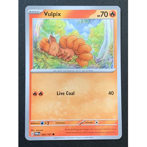 Vulpix | 026/167 | Common