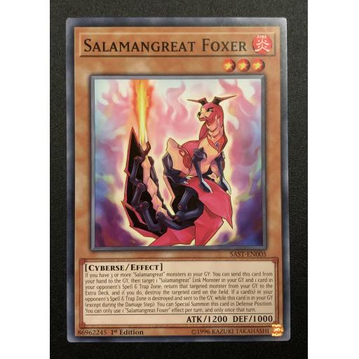 Salamangreat Foxer | SAST-EN005 | Common | 1st Edition