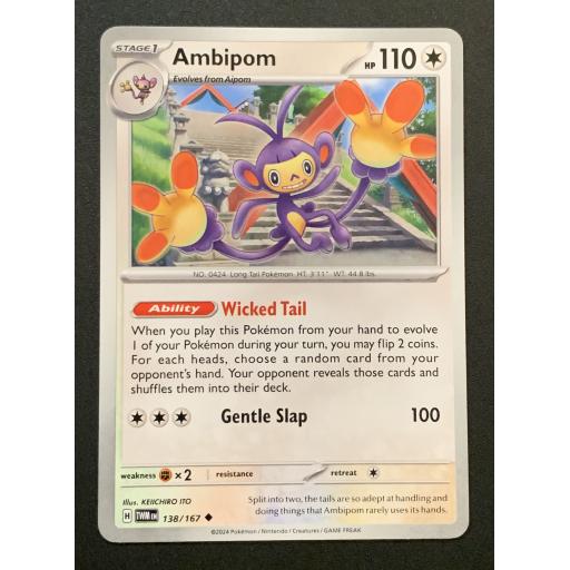 Ambipom | 138/167 | Uncommon