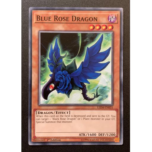 Blue Rose Dragon | LED4-EN031 | Common | 1st Edition