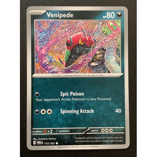 Venipede | 115/167 | Common