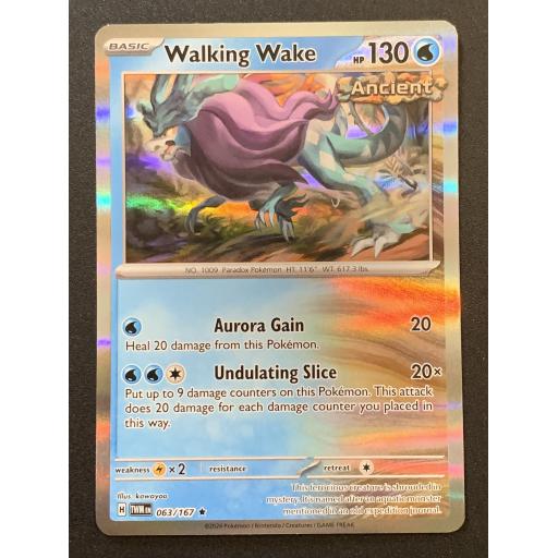 Walking Wake | 063/167 | Holo Rare