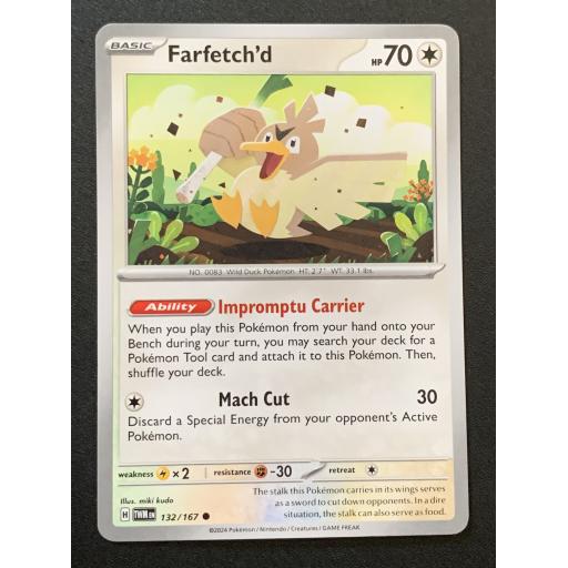 Farfetch'd | 132/167 | Common