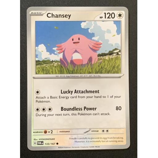 Chansey | 133/167 | Common