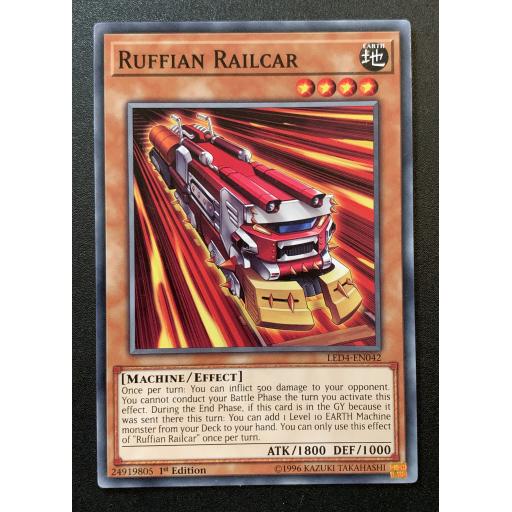 Ruffian Railcar | LED4-042 | Common | 1st Edition