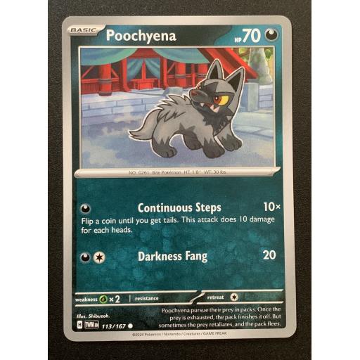 Poochyena | 113/167 | Common