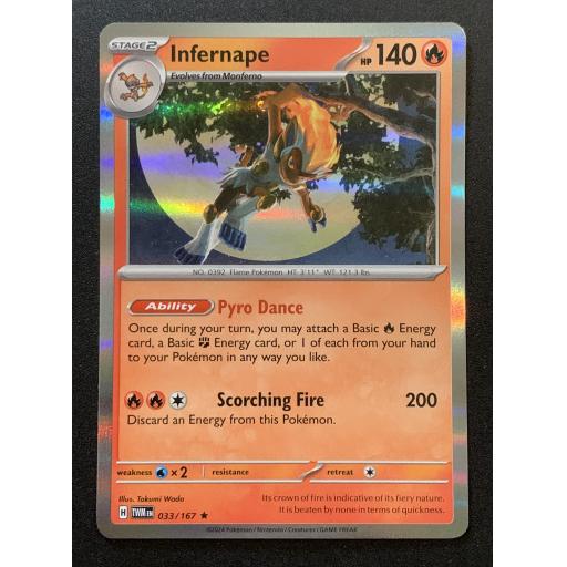 Infernape | 033/167 | Holo Rare