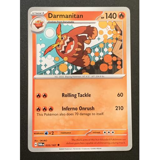 Darmanitan | 035/167 | Uncommon