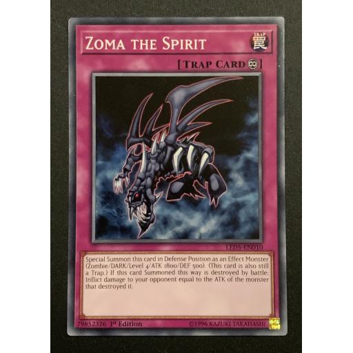 Zoma the Spirit | LED5-EN010 | Common | 1st Edition