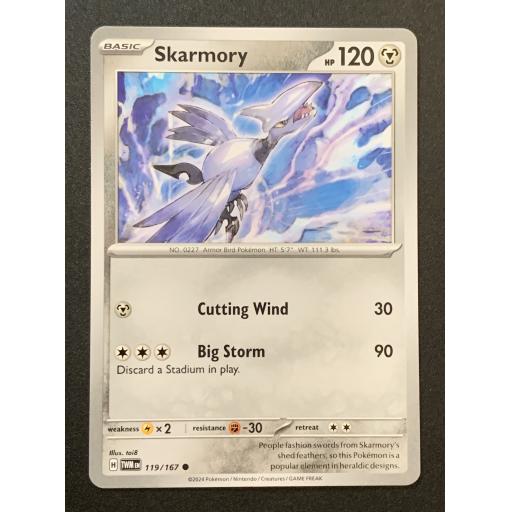 Skarmory | 119/167 | Common