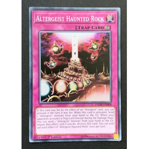 Altergeist Haunted Rock | DANE-EN068 | Common | 1st Edition