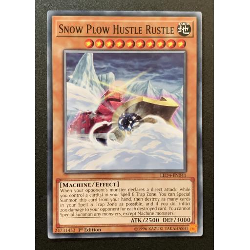 Snow Plow Hustle Rustle | LED4-EN041 | Common | 1st Edition