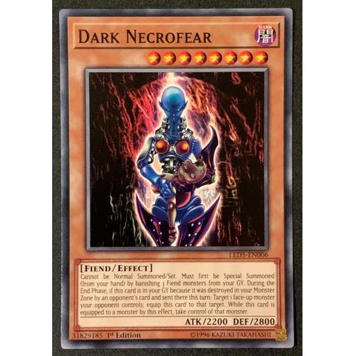 Dark Necrofear | LED5-EN006 | Common | 1st Edition