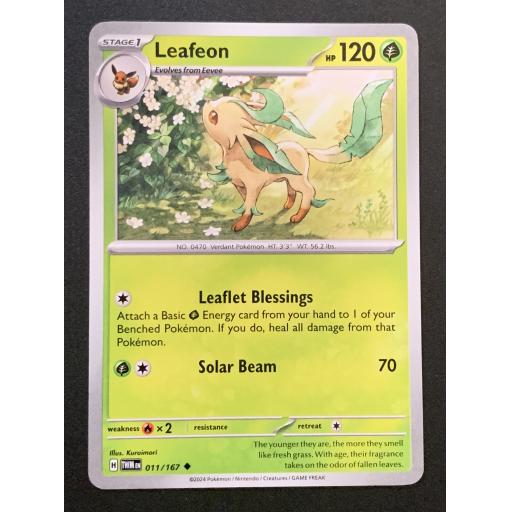 Leafeon | 011/167 | Uncommon