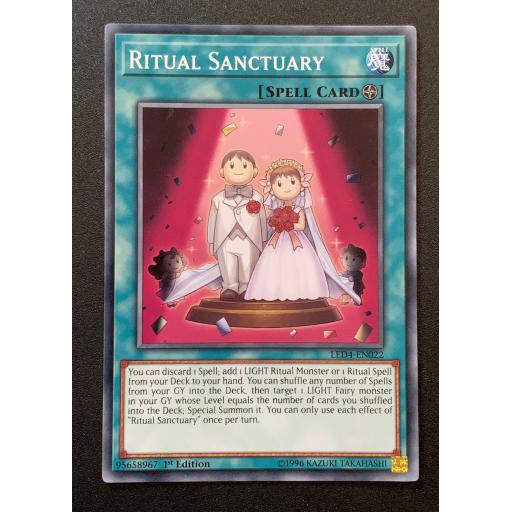 Ritual Sanctuary | LED4-EN022 | Common | 1st Edition