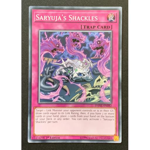 Saryuja's Shackles | DANE-EN082 | Common | 1st Edition