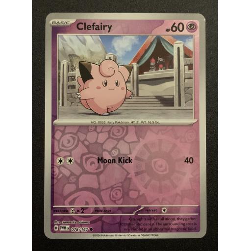 Clefairy | 078/167 | Reverse Holo