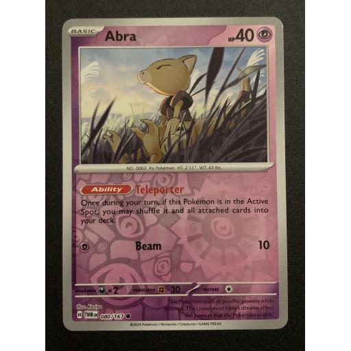 Abra | 080/167 | Reverse Holo