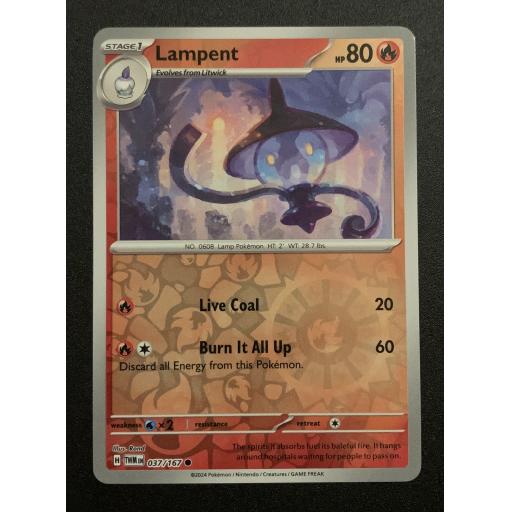 Lampent | 037/167 | Reverse Holo