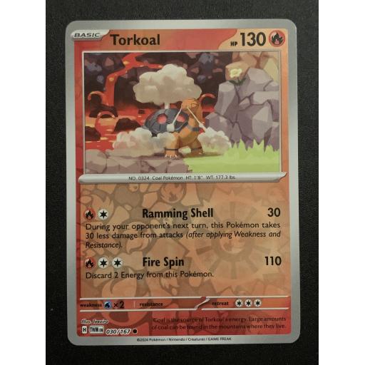 Torkoal | 030/167 | Reverse Holo