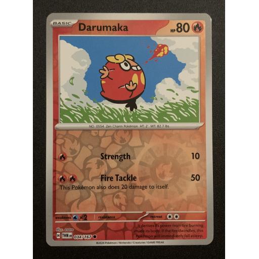 Darumaka | 034/167 | Reverse Holo