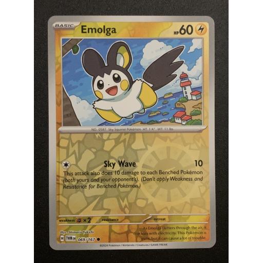 Emolga | 069/167 | Reverse Holo