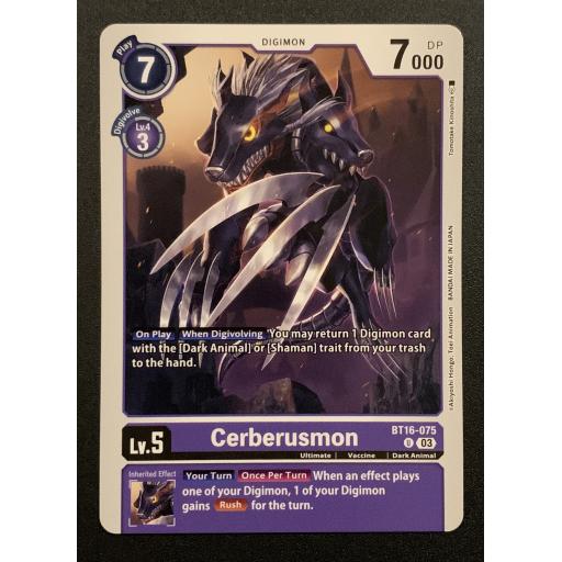 Cercerusmon | BT16-075 | Uncommon